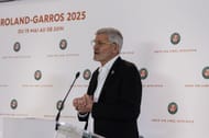 Gilles Moretton at the 2025 French Open Press Conference- Image Source: Getty