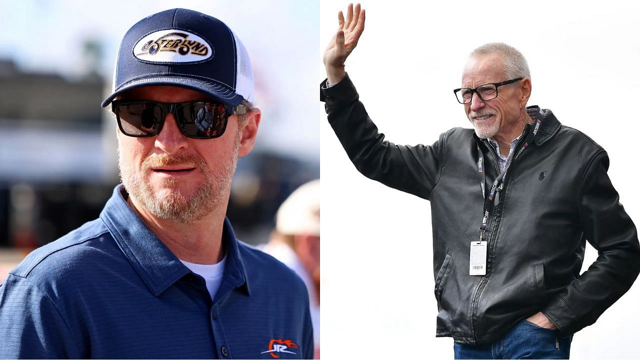 Dale Earnhardt Jr. (left) and Mark Martin (right). Source: IMAGN