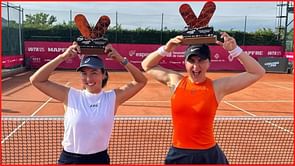 Bianca Andreescu makes her partner's dream come true on birthday week as duo capture Catalonia Open doubles title