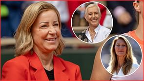 "Steffi Graf and Martina Navratilova were the 2 greatest players I ever played" - When Chris Evert opened up about her biggest rivalries