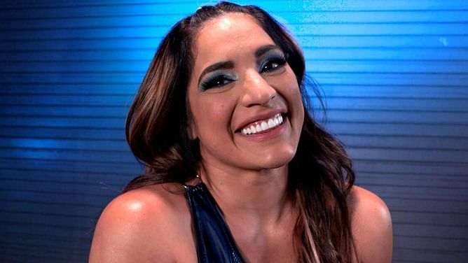 Raquel Rodriguez reacts to seemingly being asked out by Judgment Day star on WWE RAW