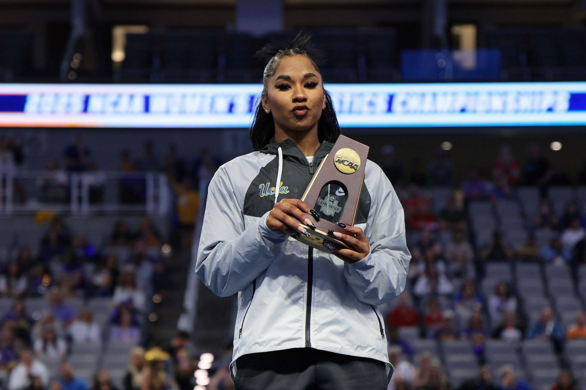 Jordan Chiles at the NCAA Championships 2025 [Image Source : Getty]