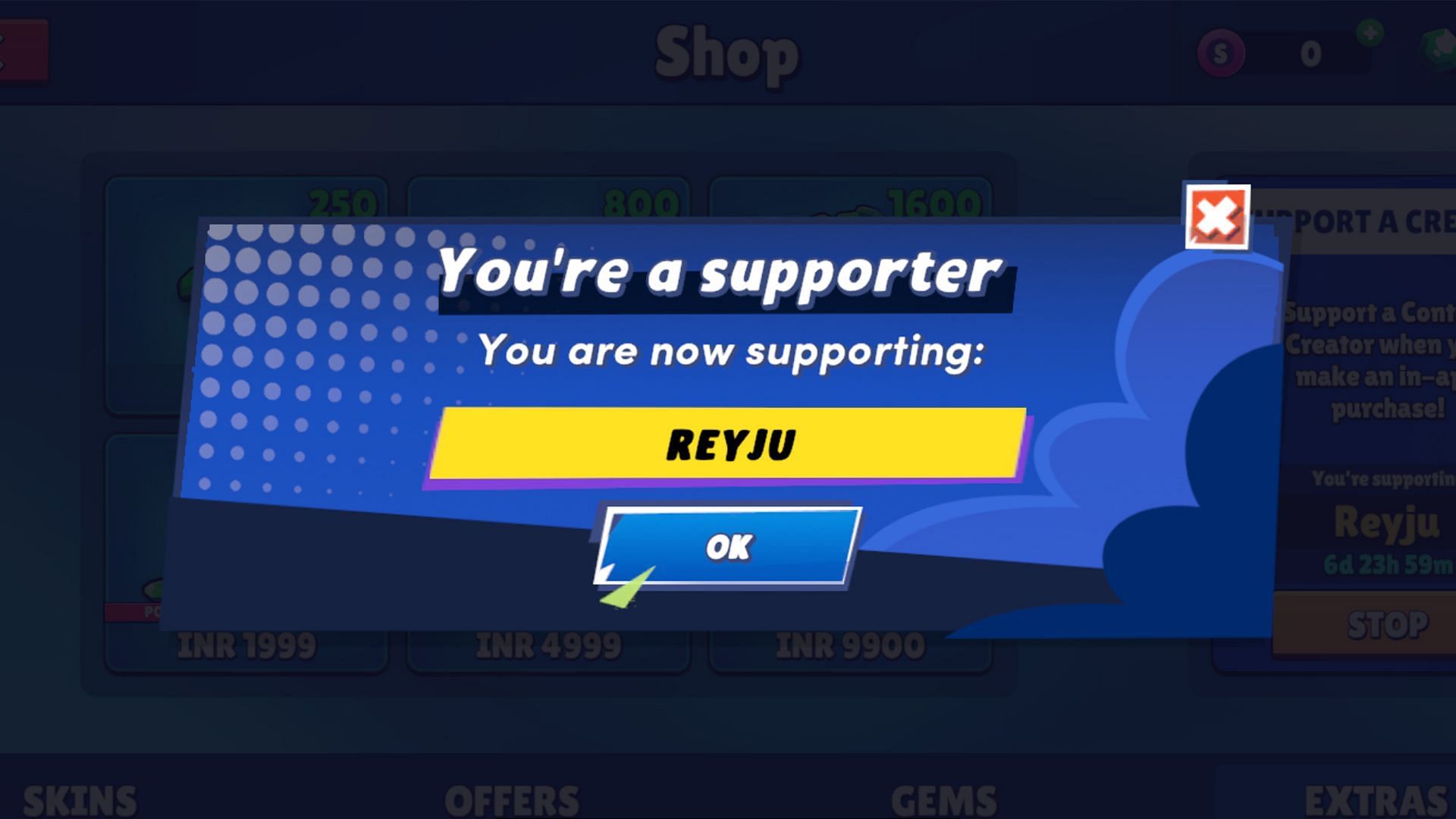 Stumble Guys Creator Code