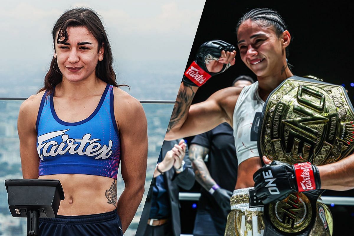 Shir Cohen (L) and Allycia Hellen Rodrigues (R) | Photo by ONE Championship