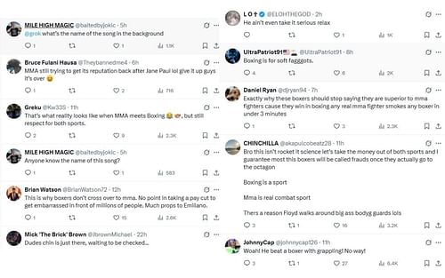More comments on the video. [Image courtesy: @ParryPunchNews on X]