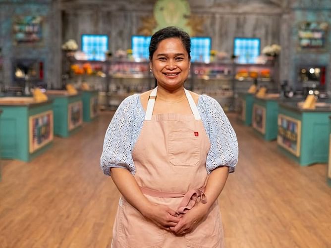 What led to Mary-Frances' elimination ahead of the Spring Baking Championship finale?