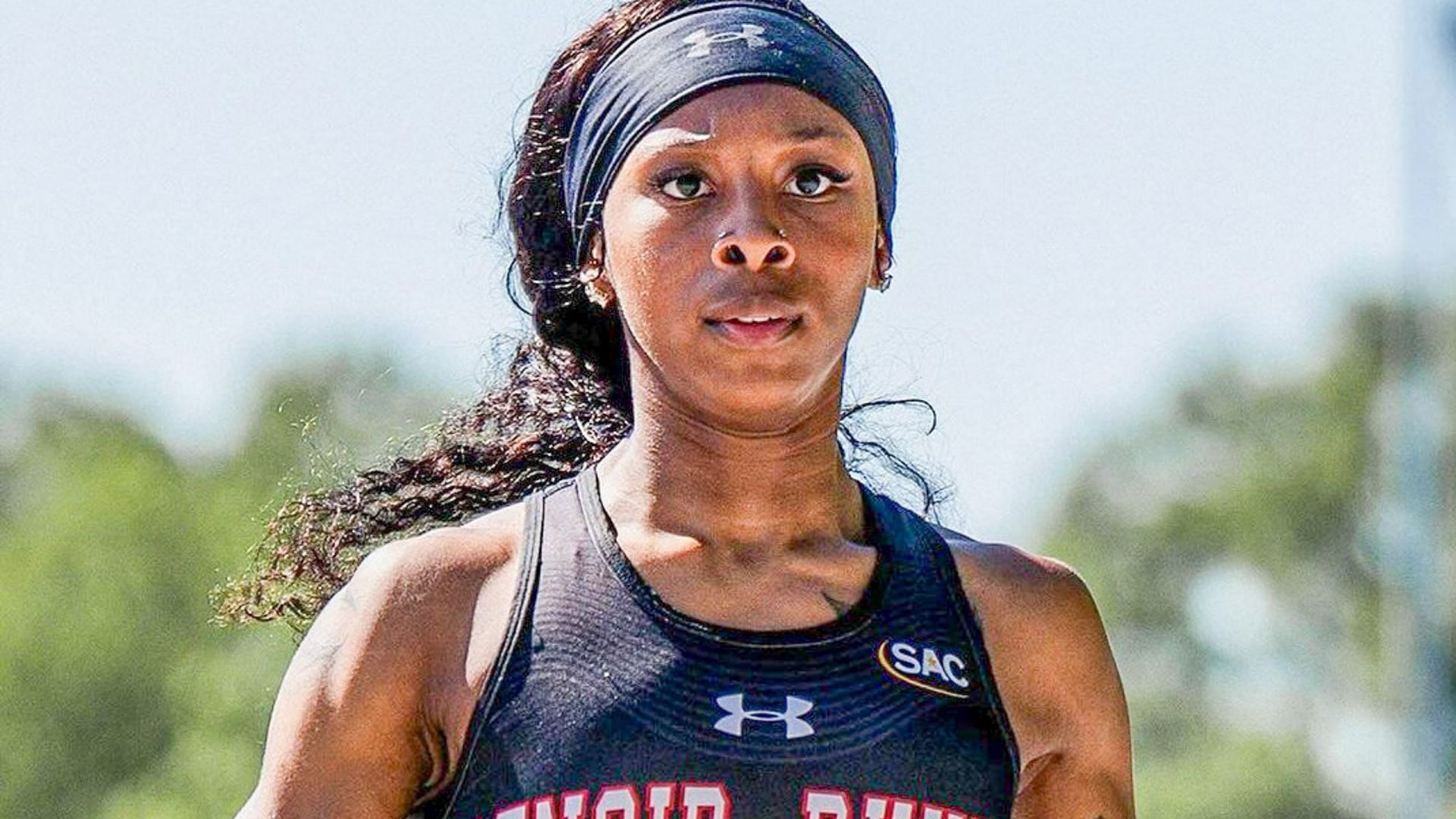 Alexis Brown sets a new NCAA record [Image Source : Track and Field Gazette