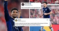 “Your social game is too good” - Manchester United fans cannot control laughter after seeing what Amad Diallo posted about Harry Maguire