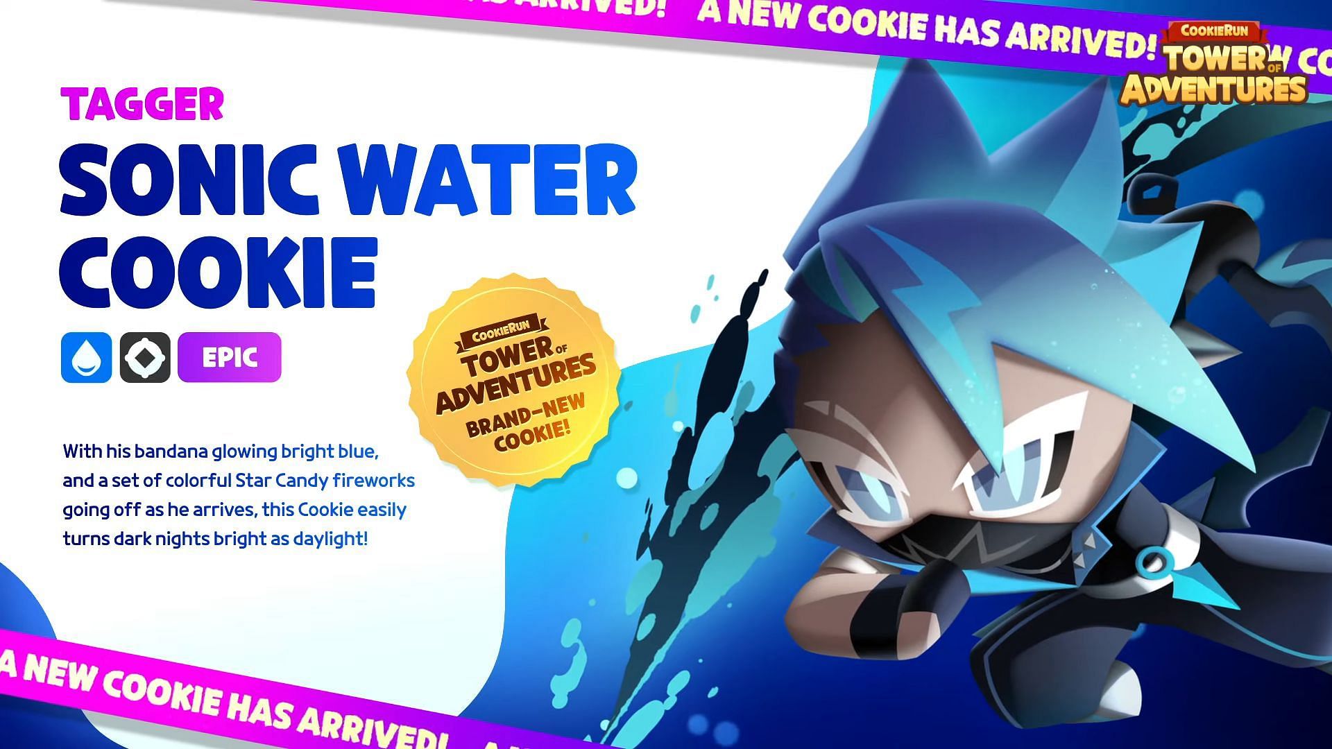 Sonic Water has arrived in CR ToA (Image via Devsisters)