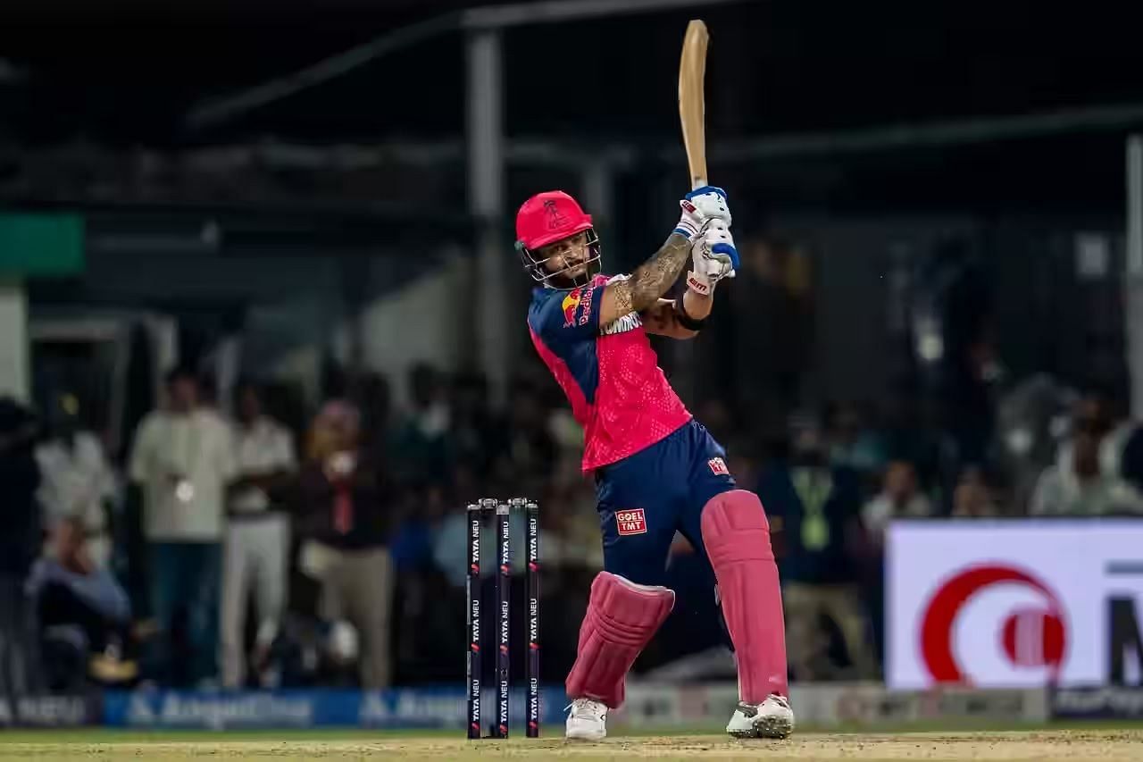 Riyan Parag played a belligerent knock in RR