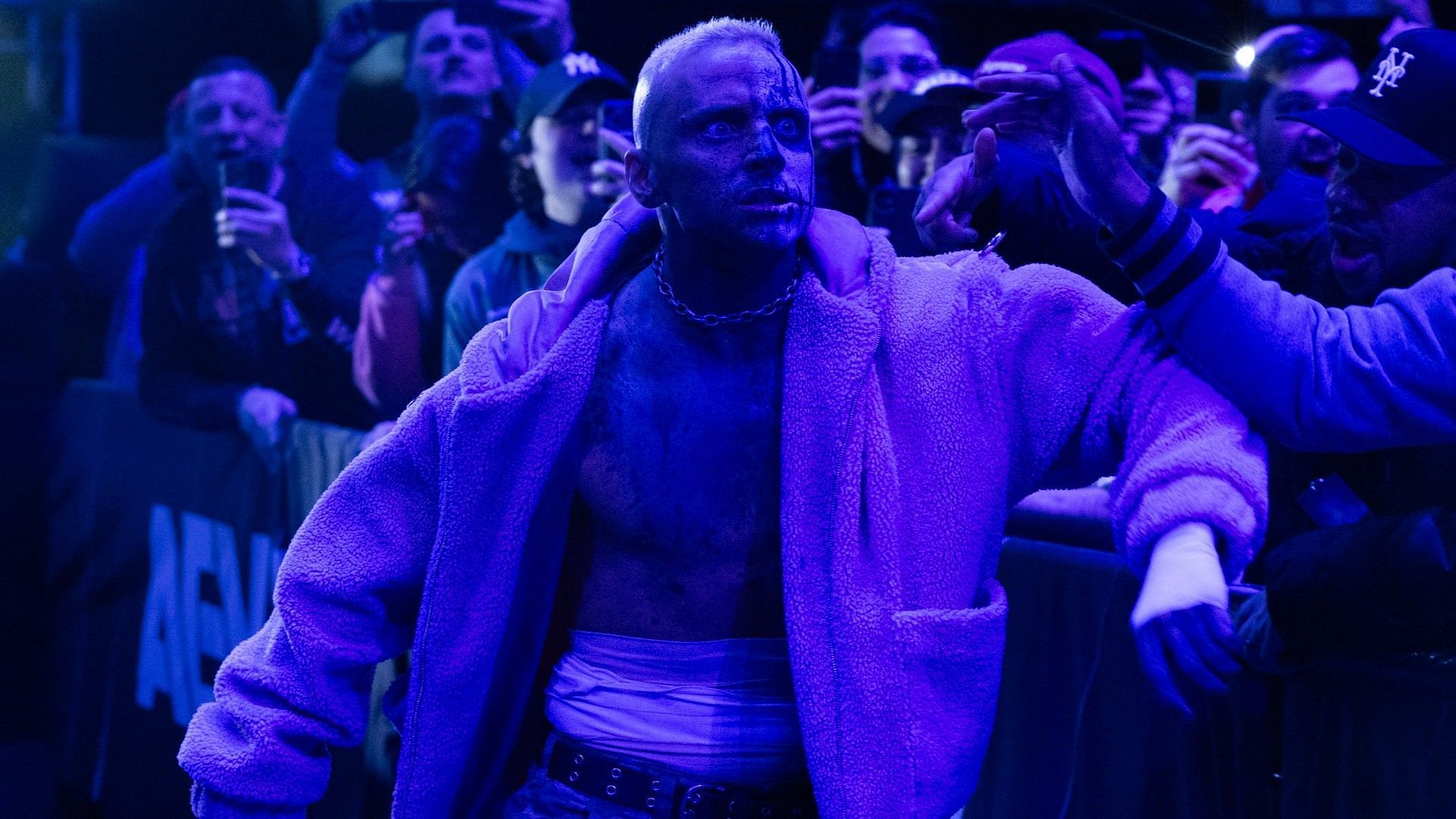 Darby Allin heads to the ring on AEW Dynamite