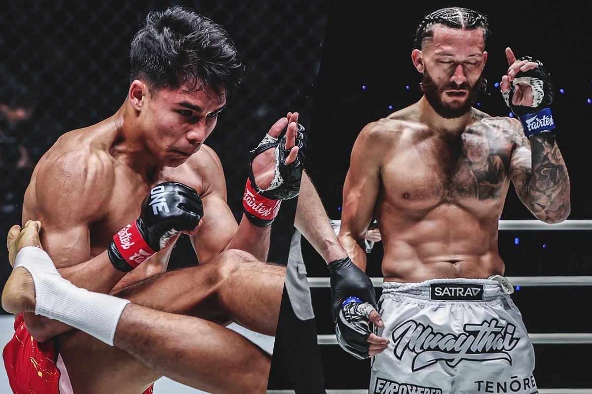 Johan Ghazali (left) and Diego Paez (right) | Image credit: ONE Championship