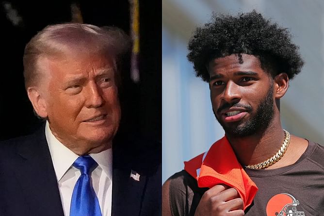 Shedeur Sanders makes feelings known on Donald Trump calling out NFL teams for passing on Coach Prime's son in draft