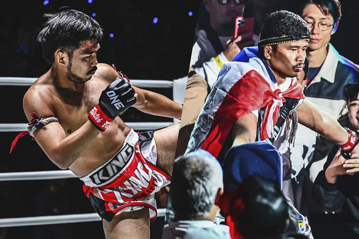 Prajanchai (left) and Superlek Kiatmoo9 (right) | Image credit: ONE Championship