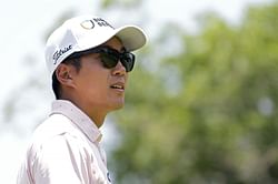How did Michael Kim perform in the Charles Schwab Challenge 2025, Round 1?