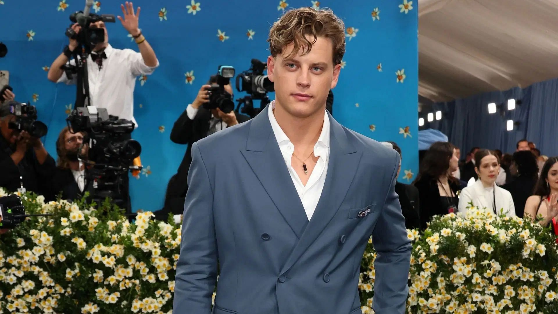 Joe Burrow attends 2025 Met Gala