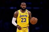 How many points did LeBron James score tonight against the Minnesota Timberwolves? (April 30)