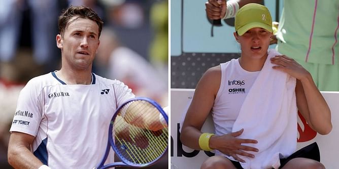 Iga Swiatek breaking down emotionally during brutal Coco Gauff loss at Madrid Open draws heartwarming reaction from Casper Ruud