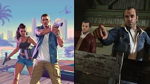 Someone recreated GTA 6 trailer 2 in GTA 5 with Michael and Trevor, and fans are loving it
