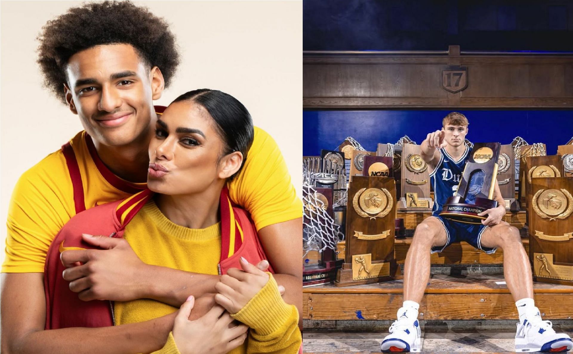 Alijah Arenas and Cooper Flagg (Source: IG/lauramgovan, IG/ cooper_flagg)