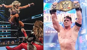 WWE SmackDown रिजल्ट्स: John Cena के मैच का हुआ ऐलान, पूर्व ट्राइबल चीफ को मिली जीत, मेन इवेंट में मचा बवाल