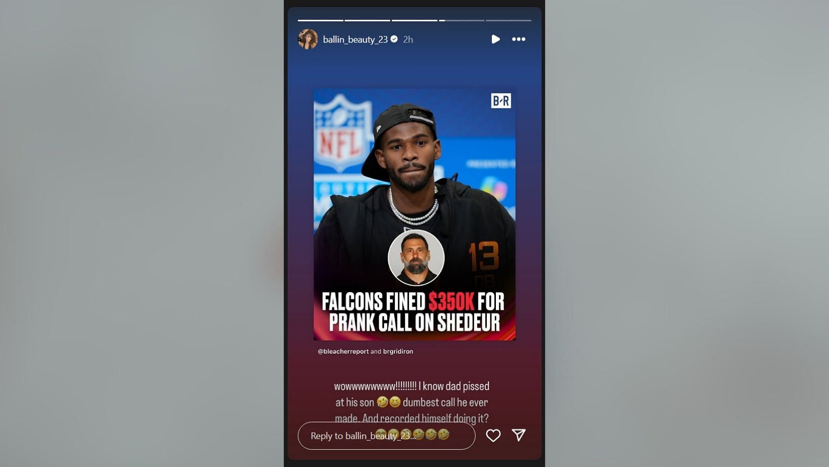 Darius Slay&#039;s wife Jennifer rips Jeff Ulbrich&#039;s son (Image Credit: Jennifer/IG)