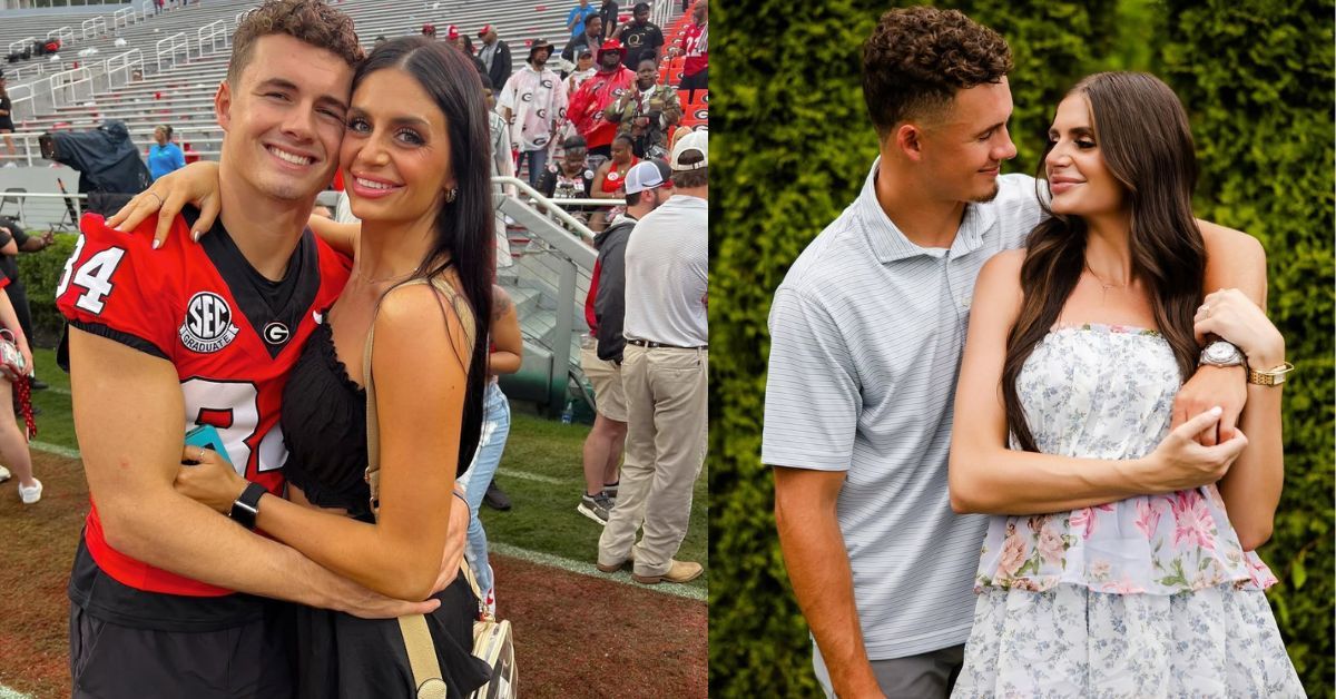 Ladd McConkey can’t hide his pride as wife Sydney celebrates finishing her degree after major life moves