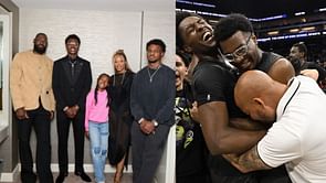 LeBron James' wife Savannah flaunts son Bryce James' dapper senior prom look in Louis Vuitton suit [PHOTOS]