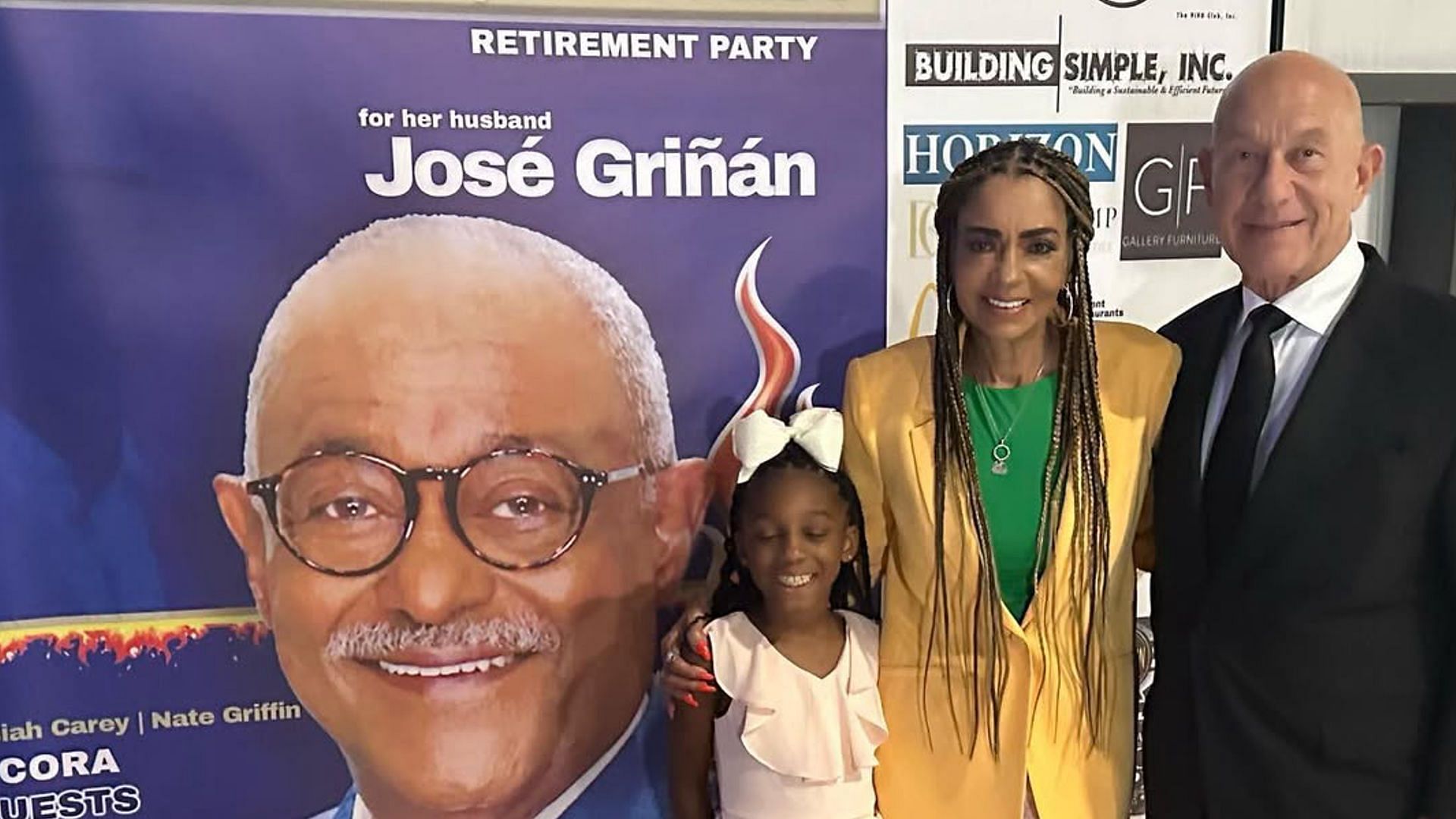 A glimpse of Jos&eacute;&#039;s retirement party, featuring Kathyrn Griffin and John Whitmire, Mayor for City of Houston (Image via Instagram/@johnwhitmire1)