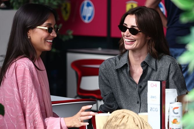 Charles Leclerc's girlfriend Alexandra Saint Mleux drops 1-word reaction on Carlos Sainz's partner Rebecca Donaldson's latest IG post