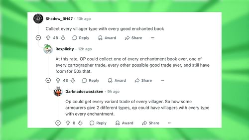 Redditors discuss how large the trading hall is (Image via Reddit)