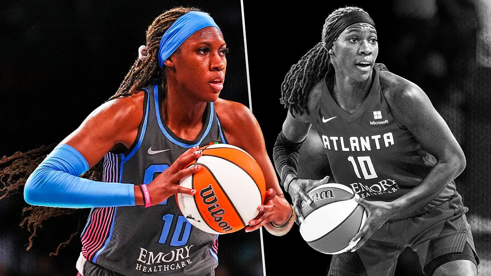 Rhyne Howard exclusive interview for Sportskeeda, taken by Mark Medina. 