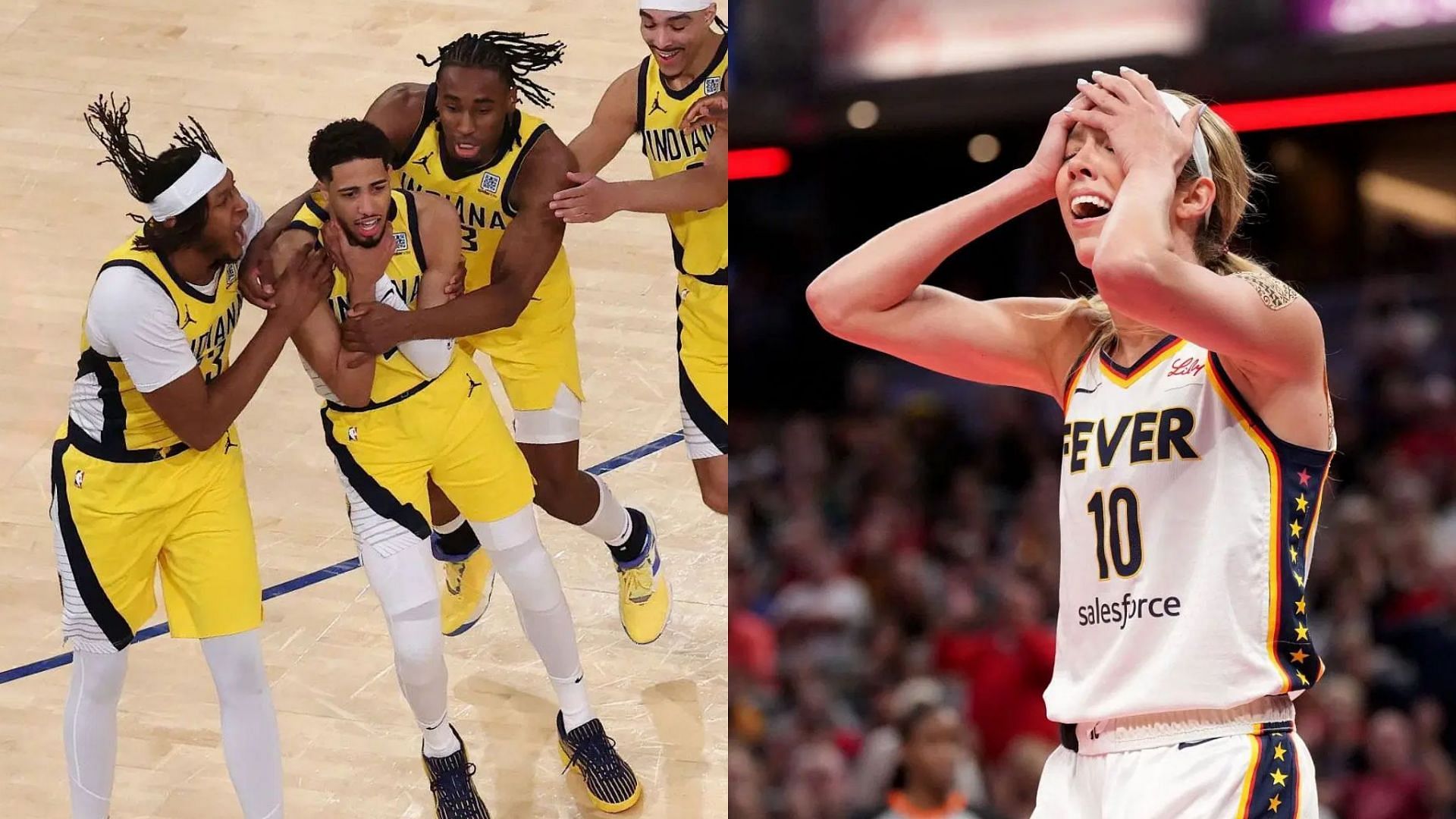 Lexie Hull is stunned by Pacers coming clutch in historic comeback win against Knicks (Getty images)