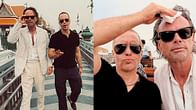 “I love my bff duo”- Netizens react as Walton Goggins hilariously reunites with ‘The White Lotus’ costar Sam Rockwell on SNL