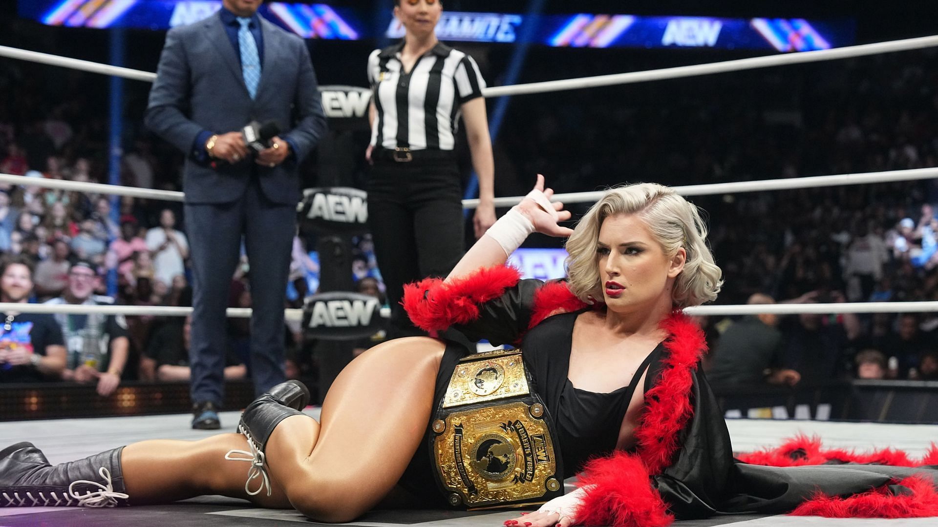 Toni Storm is a 4-time AEW Women
