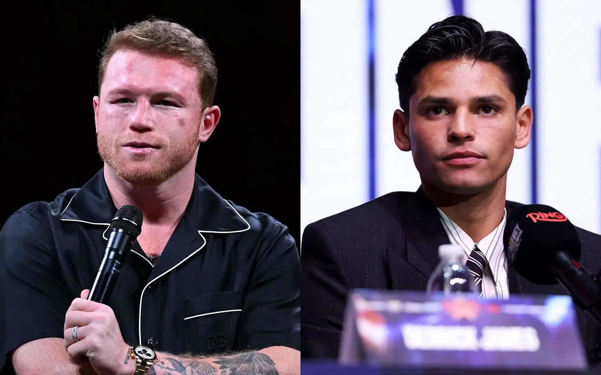 When Canelo Alvarez showed support for Ryan Garcia ahead of Devin Haney clash.