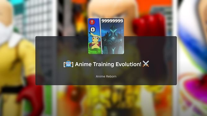 Anime Training Evolution codes (May 2025)