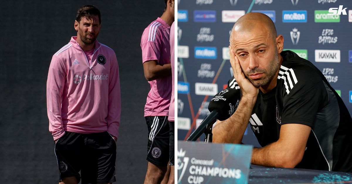 Lionel Messi and Javier Mascherano 
