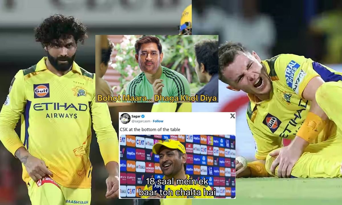 "CSK have started copying RCBs slogan too"- Top 10 funny memes after PBKS' win vs CSK in IPL 2025 match in Chennai