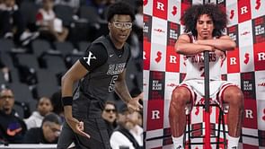 Bryce James, Mercy Miller and more react to Rutgers signee Lino Mark's latest IG photo dump
