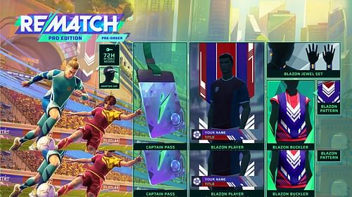 Pro Edition bonuses (Image via Sloclap || Kepler Interactive)