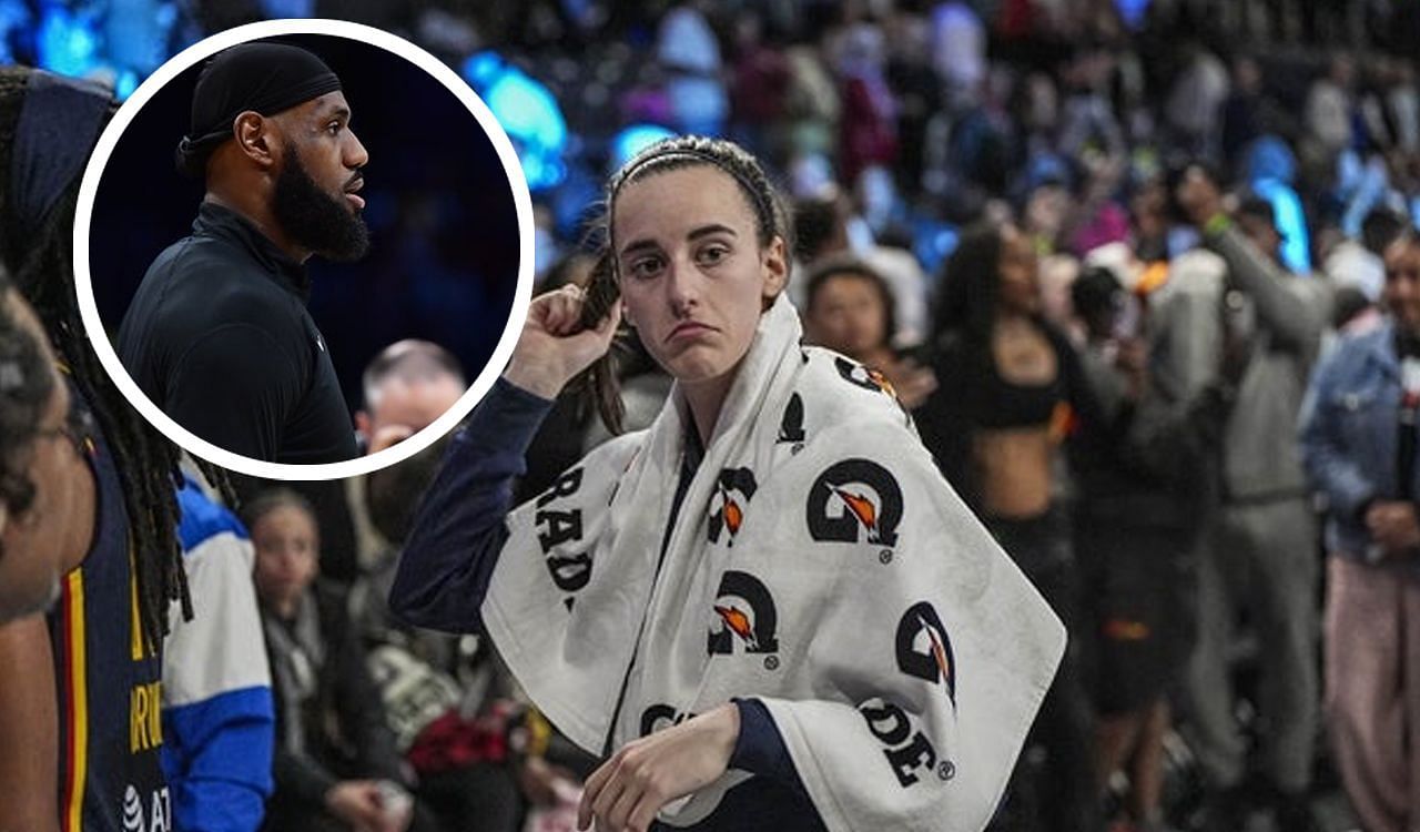 LeBron James sends a heartfelt message to Caitlin Clark heading into the Indiana Fever