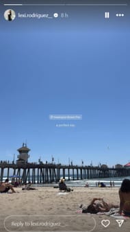قصة Instagram لقطة شاشة (صورة عبر ig/@lexi.rodriguez_)