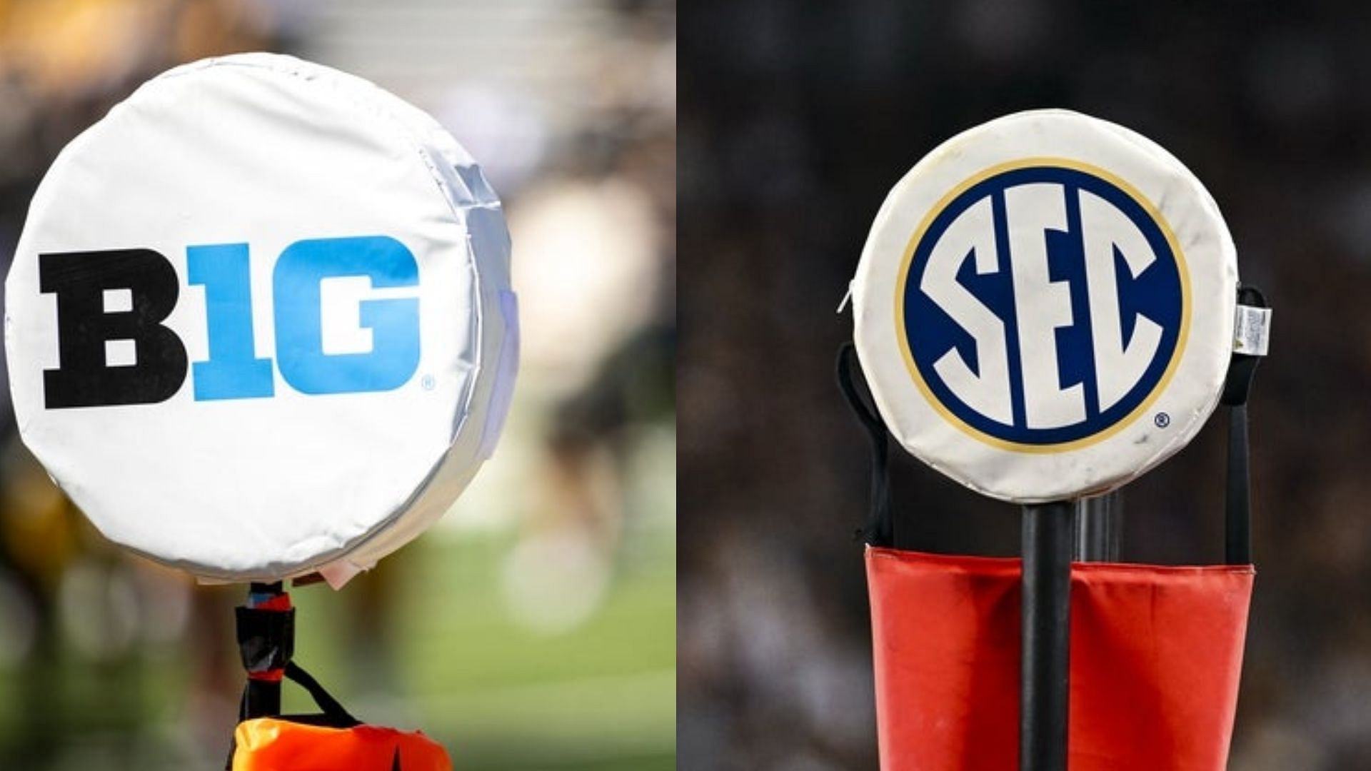 The Big Ten and SEC conferences 