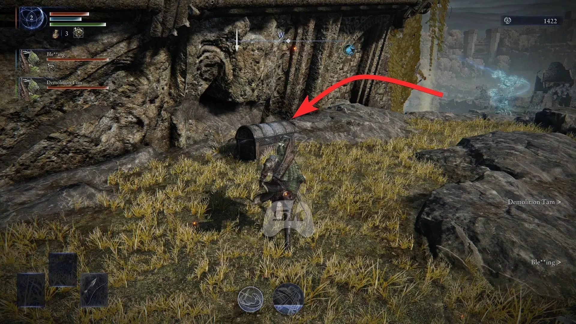These chests in Limveld may contain the Stonesword Key (Image via Sportskeeda Gaming || FromSoftware)