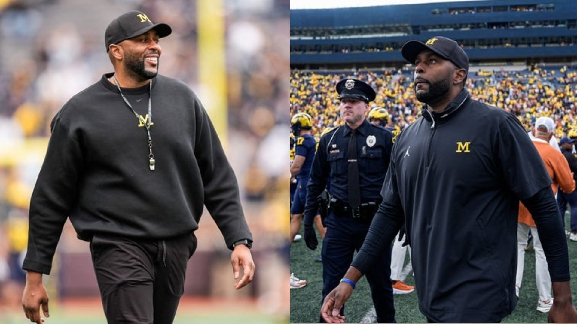 Michigan coach Sherrone Moore 