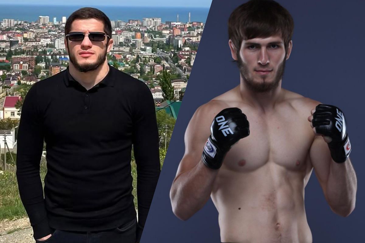 (From left) Magomed Akaev and Ibragim Dauev.