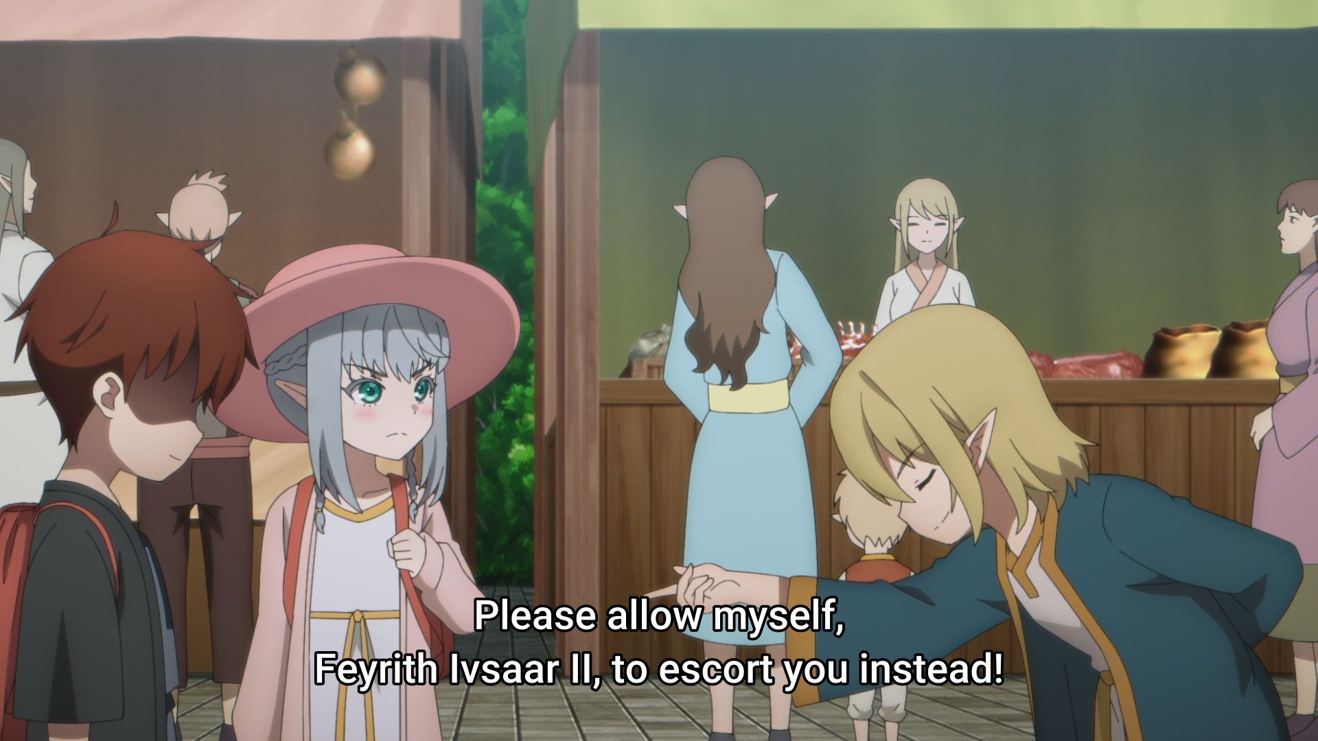 Arthur and Tessia encounter Feyrith (Image via Studio A-CAT)