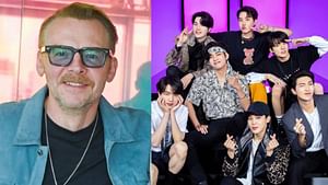 "Glad we can have a laugh at it now"- Fans react as Simon Pegg recalls fearing he may have exposed BTS to COVID during 2022 meet-&-greet