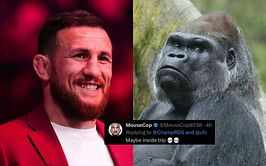 Merab Dvalishvili gets honest about hypothetical gorilla fight while detailing strategy, fans react: "He’s gonna split decision a gorilla"